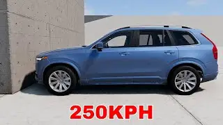 Volvo XC90 VS Wall 250KPH - BeamNG Drive | Next Generation Beam