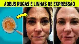 APRENDA REMOVER RUGAS NA PELE EM 3 MINUTOS, Aplique a Noite e REJUVENESSA 10 ANOS