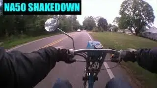1981 Honda Express NA50 - Shake down ride