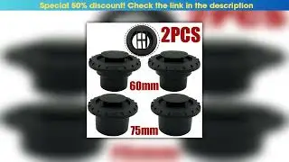 Deal 2X 60mm 75mm Warm Air Vent Outlet Rotatable Air Diesel Heater Conditioner For Car Truck VAN Ca