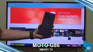 MOTOROLA MOTO G86 - CONECTANDO EM UMA SMART TV