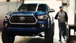 Установка решетки радиатора Toyota Tacoma DBCUSTOMZ 16-19!