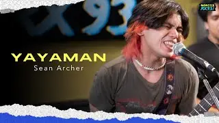 Sean Archer 'Yayaman' Live Session at the RX93.1 Concert Series