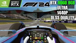 F1 24 Gameplay en PC | RTX 4060 8GB | Ultra Settings 1440p