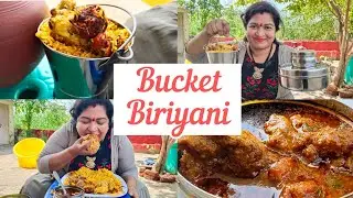 || BUCKET BIRIYANI || CHERRY SATHAKSHI ||