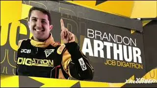 JCB Digatron Brandon Arthur Driver Card 2025