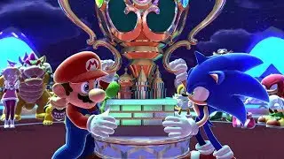 Mario & Sonic at the Sochi 2014 Olympic Winter Games - Playthrough [Part 6 - Final event & Credits]