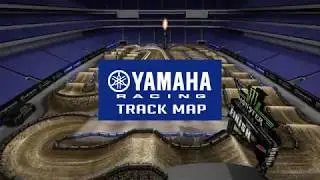 2018 Yamaha Animated Track Map: Minneapolis Monster Energy Supercross