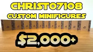 $120 PER MINIFIGURE!?!? Highest Quality Custom Minifigures in the World - Christo7108 Collection