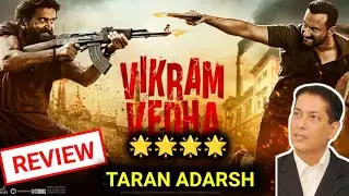 Vikram vedha Movie review Taran Adarsh  | Taran Adarsh vikram vedha review
