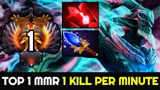 Top 1 Rank Beastmode Leshrac &mdash; 1 Kill Per Minute No Mercy Fountain Dive