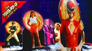 ALL 24 Power POP-UPS Power Rangers The Movie Trading Card Subset