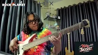 HEX NB505 Headless Bass play Take The Time (Unison Part) - Dream Theater by Keng-Bassist