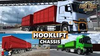 |ETS2 1.46| Hooklift Chassis + Ownable trailer zaslaw pack by MirusoxCreations [Truck & Trailer Mod]