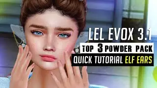 HELP! Gray ELF ears Lelutka evoX | Quick Solution + My TOP 3 POWDER Pack Second Life &hearts;