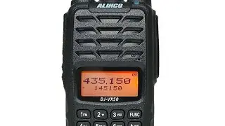 Alinco DJ-VX50 Programming Software, Firmware and Cable