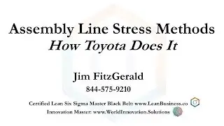 Toyota Production System: Assembly Line Stress Methods