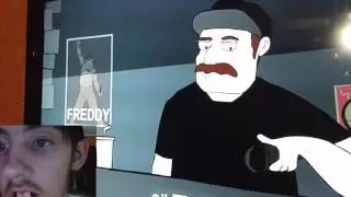 Reacting to crazy boris animation fnaf 1 2 3 and 4