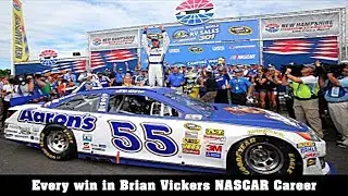 Every NASCAR Win: Brian Vickers