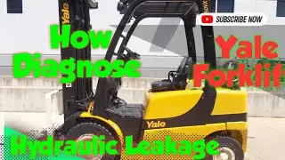 How to Diagnose Yale Forklift Hydraulic Leakage, Dismantling Hyd.pipe and Install