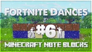♪ Fortnite Dances in Minecraft Note Blocks (Crackdown, Unwrapped, Showstopper) | Christmas Edition ♪