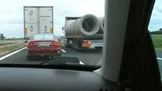 Autostrada A2 - wyprzedzanie