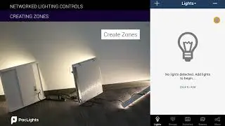 Networked Lighting Controls - Creating Zones
