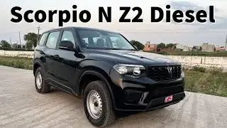 Mahindra Scorpio N z2 Diesel _7Str Diesel Suv Under 16 lakh _Scorpio n base model