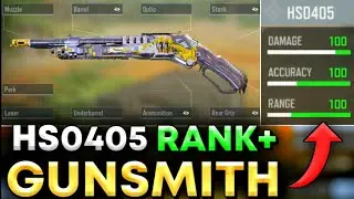 COD MOBILE "HSO405" SHOUTGUN BEST HIPFIRE GUNSMIT 2023 | CODM MULTIPLAY GAMEPLAY