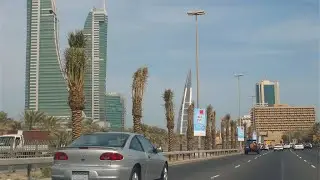 BAHRAIN ROAD TOUR SEEF AREA NEAR ROAD | BEAUTIFUL BUILLDING VIEW | BAHRAIN HARBOUR | BAHRAIN BAY