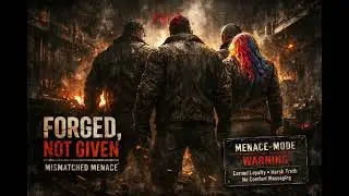 Forged, Not Given | Menace-Mode Anthem of Earned Loyalty & Survival