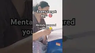 #Coming Exams ka Preparation target -4 🎯🎯🎯