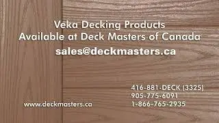 VEKAdeck, Deck Board Details, Walnut - Deck Masters of Canada
