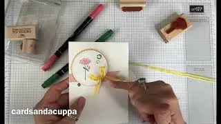 Day three of my craft room clearout using &ldquo;Bella&rsquo;s Bloom&rdquo; by Stampin&rsquo; Up!