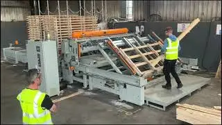 SF9026X Large stringer pallets nailing machine line
