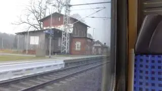 BR429 Mitfahrt auf der RE9 von Stralsund Hbf bis Velgast [1080p-HD]