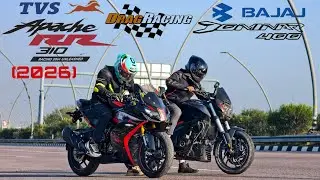 2026 TVS Apache RR310 vs Bajaj Dominar 400 UG || Drag Race || Unexpected Result 