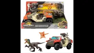 Mattel Jurassic World: Rebirth Figures & Vehicle Wave 1 Pre-Orders