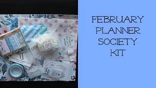 February Planner Society Kit