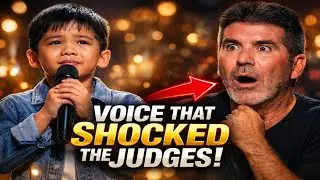 9-Year-Old Filipino Boy&rsquo;s Voice Leaves Judges Speechless | Golden Buzzer Moment | Emotional AGT