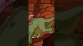 Oh no, it's Red Claw! 🦖 #thelandbeforetime #shorts