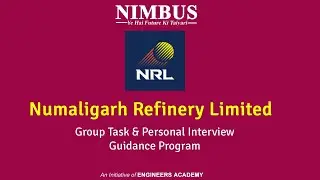 NRL GT Preparation | Numaligarh Refinery Ltd (NRL) Interview Guidance Program | Group Task | NIMBUS