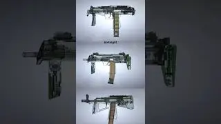 PP-2000 vs SR-2M vs MP7 🔥 Compact SMG Battle | Gaming Shorts #smg #reload #animation #slowmotion #3d