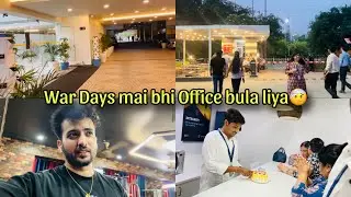 War Days mai bhi office bula liya🤕 | Genpact | Noida | Stellar 135 |