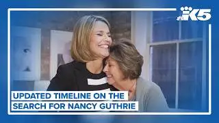 Updated timeline in the search for Nancy Guthrie