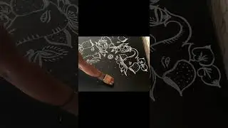 #saraswatipuja special rangoli designs unique design simple and beautiful