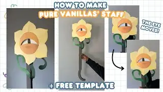 How I Made Pure Vanillas&rsquo; Staff! 🌻✨ |+Free Template|