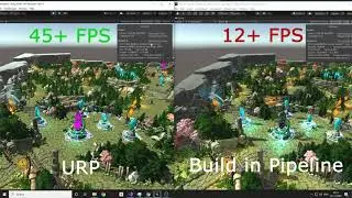 Unity's Build-In Pipeline Vs Unity's URP | URP vs Default Pipeline | Is URP(LWRP) really worth it?