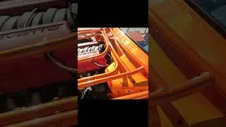 Custom C2 Vette Hood line Tube Chassis Split Window #ls7 #427 #500hp #tubechassis #corvette #exo