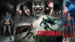 #BATMAN v/s SUPERMAN  /INJUSTICE 2 / LEGENDS LEGACY 